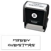 Frohe Weihnachten Permastempel (Beispiel)