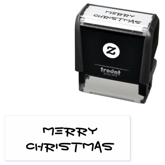 Frohe Weihnachten Permastempel (Beispiel)