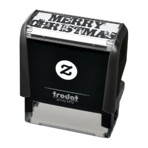 Frohe Weihnachten Permastempel