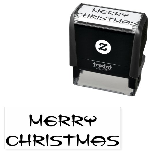 Frohe Weihnachten Permastempel (Beispiel)