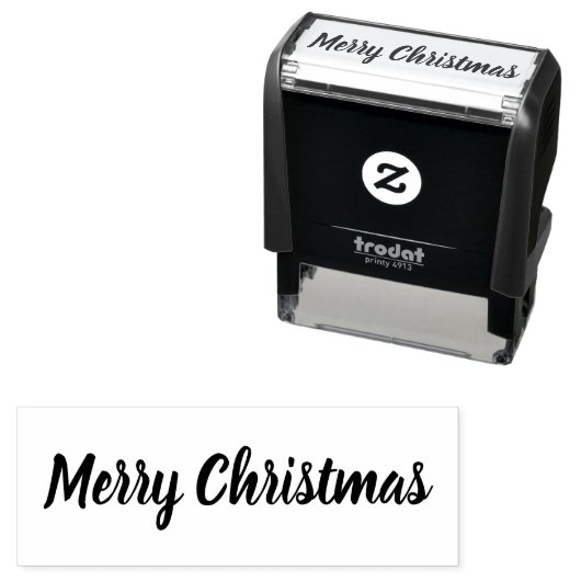 Frohe Weihnachten Permastempel (Beispiel)