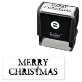 Frohe Weihnachten Permastempel (Beispiel)