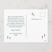 Frohe Weihnachten Personalisiert (Rückseite)