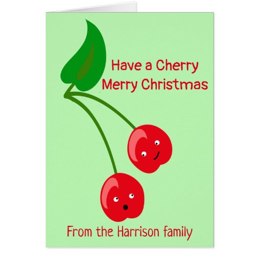 Frohe Weihnachten, personalisiert (Vorne)