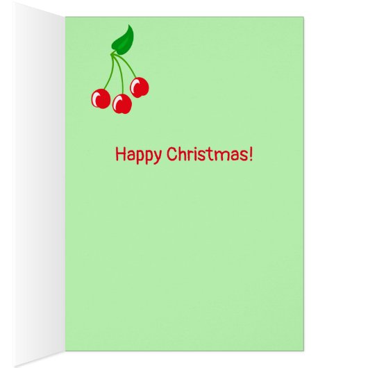 Frohe Weihnachten, personalisiert (Innen (Rechts))