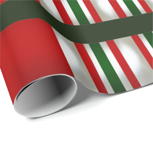 Frohe Weihnachten Personalisiert Geschenkpapier (Rolleneckpunkt)