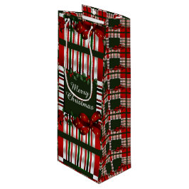 Frohe Weihnachten Personalisiert Geschenktüte Für Weinflaschen