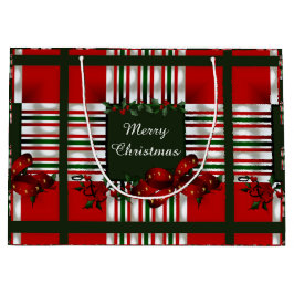 Frohe Weihnachten Personalisiert Große Geschenktüte