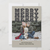 Frohe Weihnachten Personalisiert mit Ihrem Foto-Te (Vorderseite)