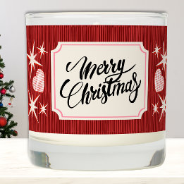 Frohe Weihnachten Personalisiert Red & Ivory