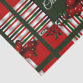 Frohe Weihnachten Personalisiert Seidenpapier (Ausschnitt)
