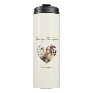 Frohe Weihnachten Personalisiert Thermal Tumbler Thermosbecher
