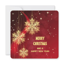 "Frohe Weihnachten" Personalisierte Postkarte