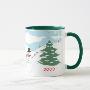 Frohe Weihnachten - personalisierter Mug Tasse