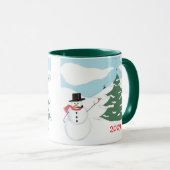 Frohe Weihnachten - personalisierter Mug Tasse (VorderseiteRechts)
