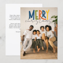Frohe Weihnachten Personalisiertes Foto