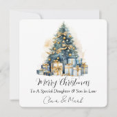 Frohe Weihnachten personifiziert (Vorderseite)