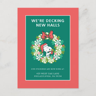 Frohe Weihnachten Pfefferminz-Feiertagskranz