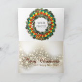 Frohe Weihnachten Pickleball 1A Karte (Innenseite)