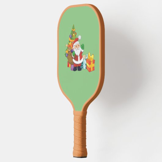 Frohe Weihnachten Pickleball Schläger (Links)