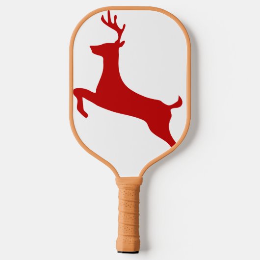 Frohe Weihnachten Pickleball Schläger (Rückseite)