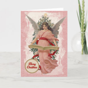 Frohe Weihnachten Pink Angel Tree Buch Religiös