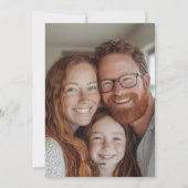 Frohe Weihnachten Pink Scallop Wave Holiday Design (Rückseite)