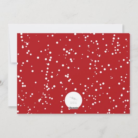 Frohe Weihnachten Pinsel Script Moderne Foto Colla (Rückseite)