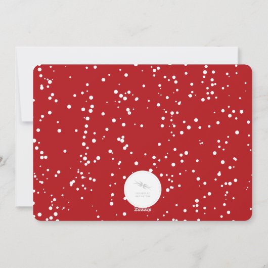 Frohe Weihnachten Pinselschrift Sparkling Stars Fo (Rückseite)