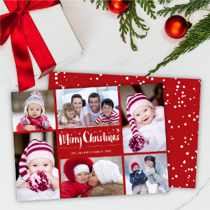 Frohe Weihnachten Pinselstriche Moderne 6-Foto