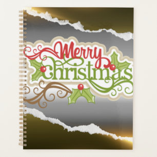 Frohe Weihnachten Planer