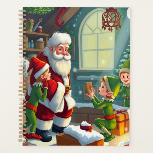 Frohe Weihnachten Planer (Vorderseite)