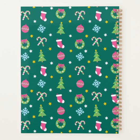 Frohe Weihnachten Planer (Rückseite)