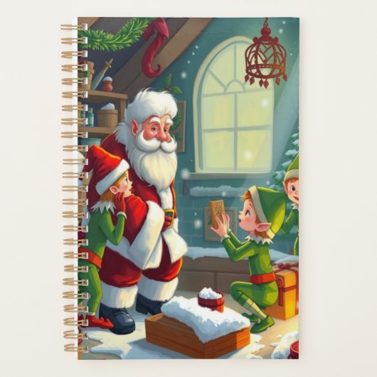 Frohe Weihnachten Planer (Vorderseite)