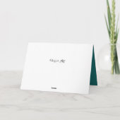 Frohe Weihnachten Poinsettia Blühte (Rückseite)