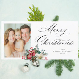 Frohe Weihnachten Poinsettia Holiday Bouquet