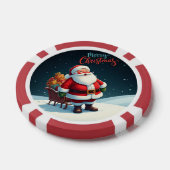 Frohe Weihnachten Pokerchips (Einzeln)