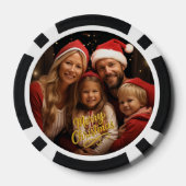 Frohe Weihnachten Pokerchips (Rückseite)