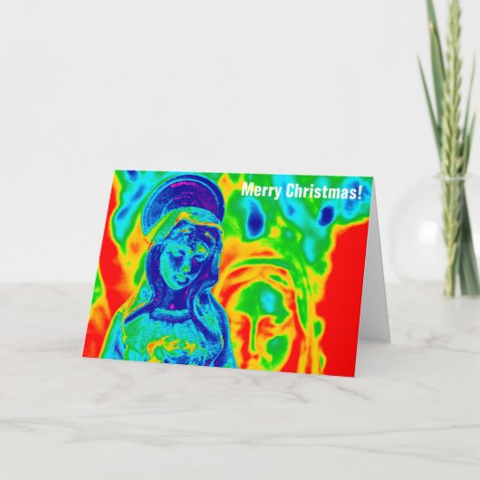 Frohe Weihnachten! [Pop] Feiertagskarte (Vorderseite)