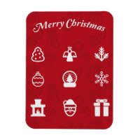 Frohe Weihnachten Popular Icons Set