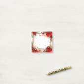 Frohe Weihnachten Post-it Klebezettel (Auf Schreibtisch)