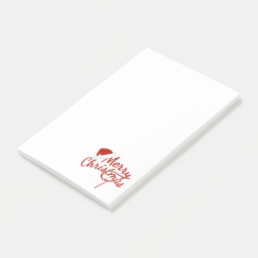 Frohe Weihnachten Post-it Klebezettel (angewinkelt)