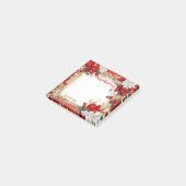 Frohe Weihnachten Post-it Klebezettel (angewinkelt)