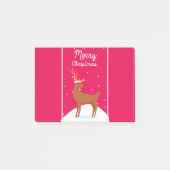 Frohe Weihnachten Post-it Klebezettel (Vorderseite)