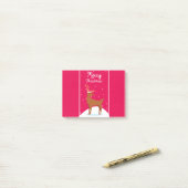 Frohe Weihnachten Post-it Klebezettel (Auf Schreibtisch)