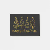 Frohe Weihnachten Post-it Klebezettel (Vorderseite)