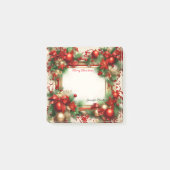 Frohe Weihnachten Post-it Klebezettel (Vorderseite)