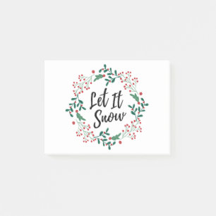 Frohe Weihnachten Post-it Klebezettel