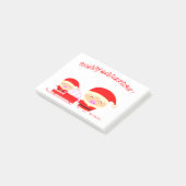 Frohe Weihnachten Post-it Klebezettel (angewinkelt)