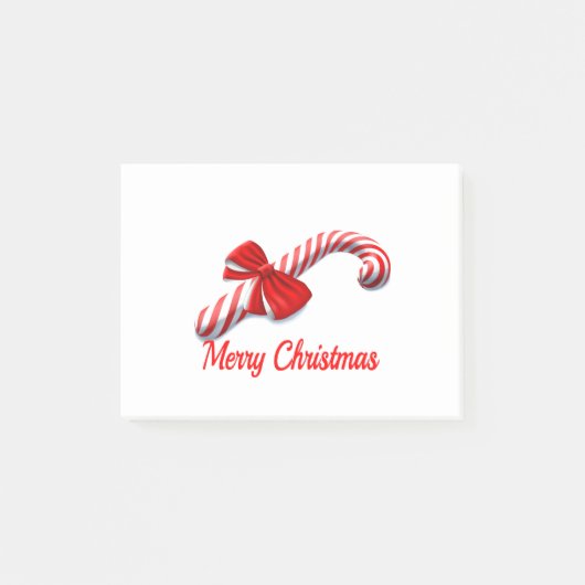 Frohe Weihnachten Post-it Klebezettel (Vorderseite)